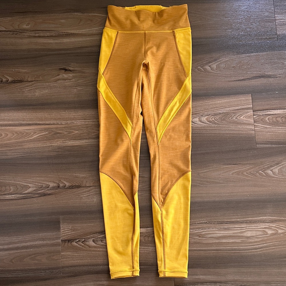 lululemon athletica Yellow Leggings